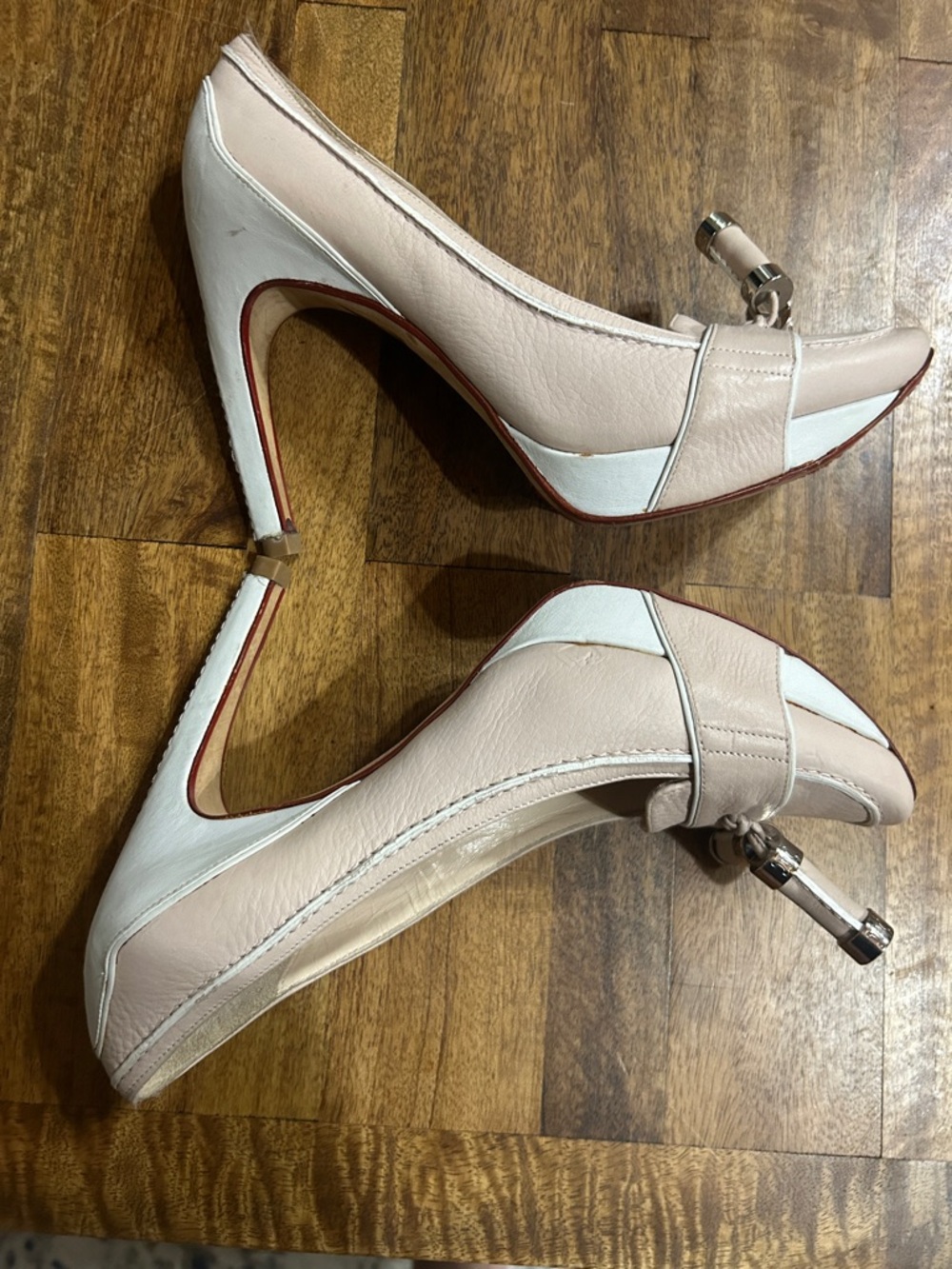 Celine Leather Tassel Accents Pumps
Women's Size size 37 1/2 (US 7-7 1/2) - Picture 9 of 11